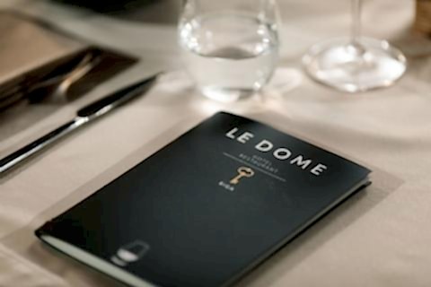 Меню ресторана Le Dome в Старой Риге